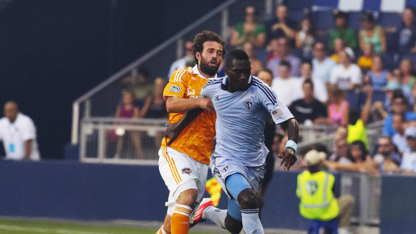 Sapong versus Houston at Sporting Park