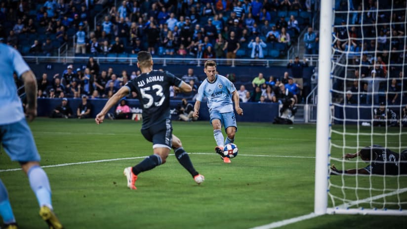 Krisztian Nemeth Goal - Sporting KC vs. Vancouver Whitecaps FC - May 18, 2019