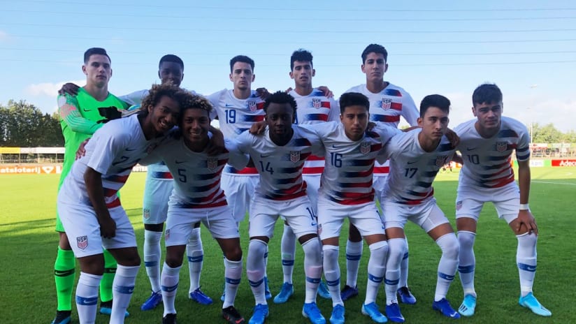 Gianluca Busio - United States U-17 starting lineup vs. Mexico - Sept. 5, 2019