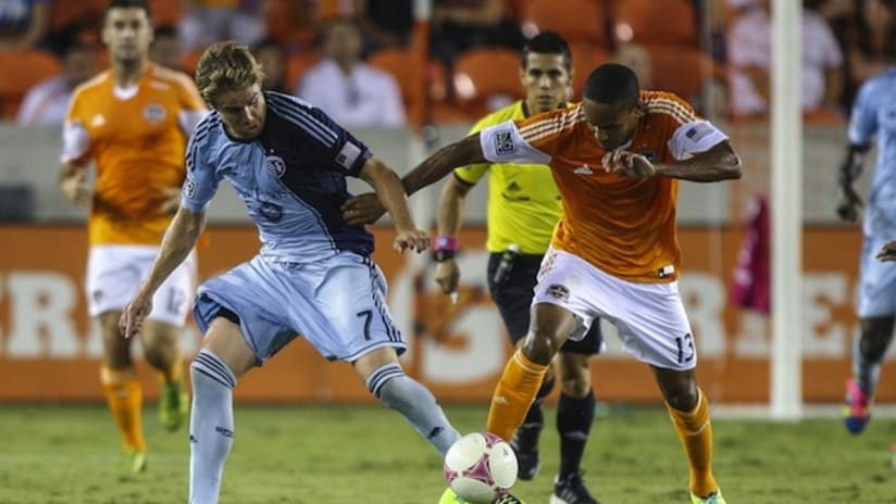 Chance Myers - Sporting KC at Houston Dynamo - October 9, 2013
