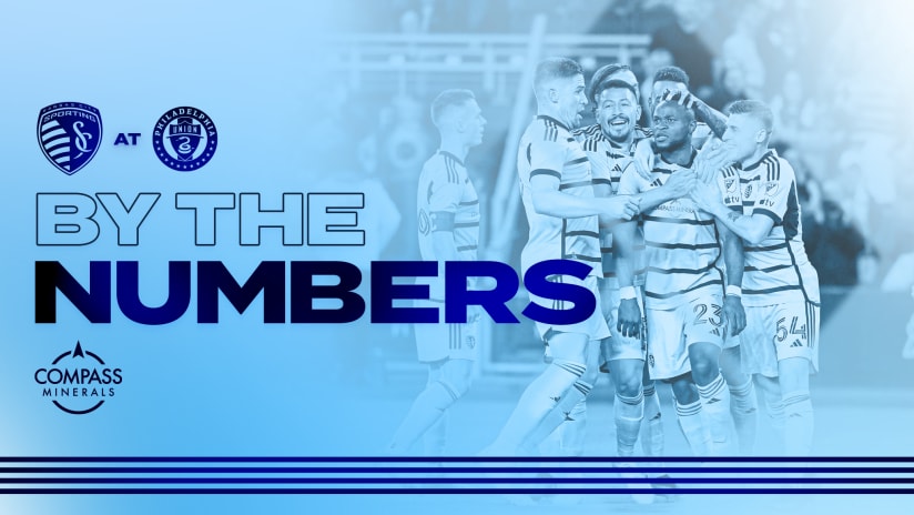 By The Numbers: Sporting KC at Philadelphia Union | April 1, 2023