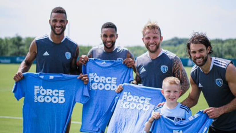 Be a Force for Good T-shirt - Sporting KC