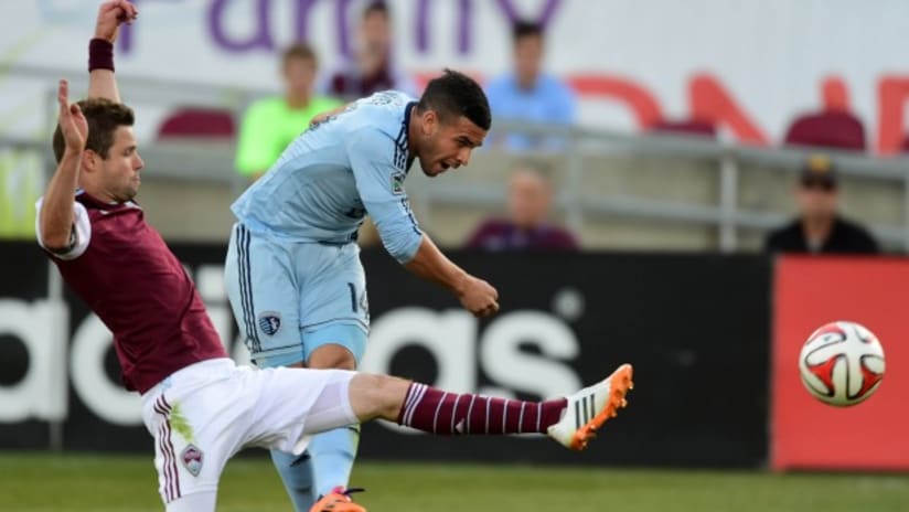 Dom Dwyer - Sporting KC at Colorado Rapids- March 29, 2014