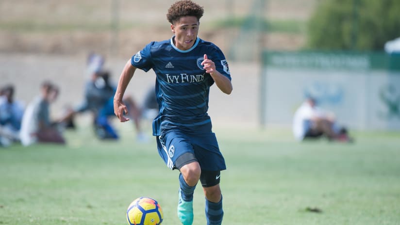 Cameron Duke - Sporting KC Academy Central Conference Best XI