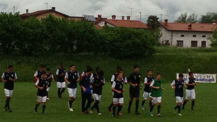 Palmer-Brown & U15's draw again in Italy -