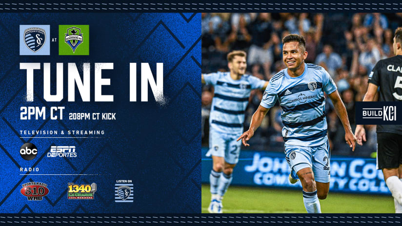 How to watch Sporting KC at Seattle Sounders FC | June 25, 2022
