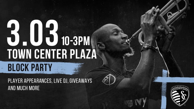 2018 Sporting KC Block Party at Town Center Plaza