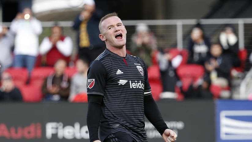 Wayne Rooney yelling - D.C. United