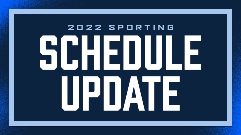 New kickoff time announced for Sporting KC home match on March 26 versus Real Salt Lake