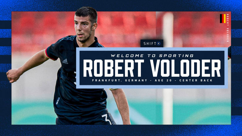 Sporting KC acquires 20-year-old German youth international center back Robert Voloder 