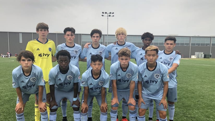 Sporting KC Academy U-16s team photo - Sept. 27, 2020