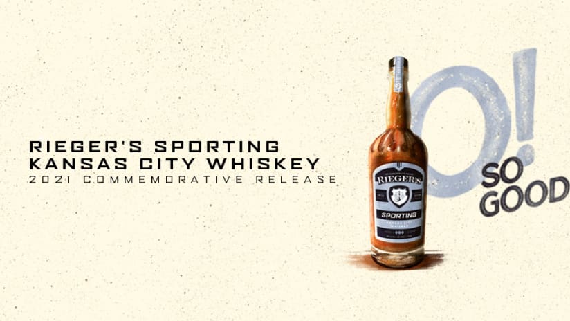 Rieger's Sporting Kansas City Whiskey - 2021 Commemorative Edition