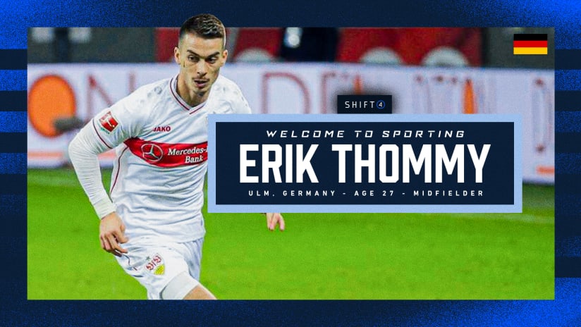 Sporting KC signs Erik Thommy