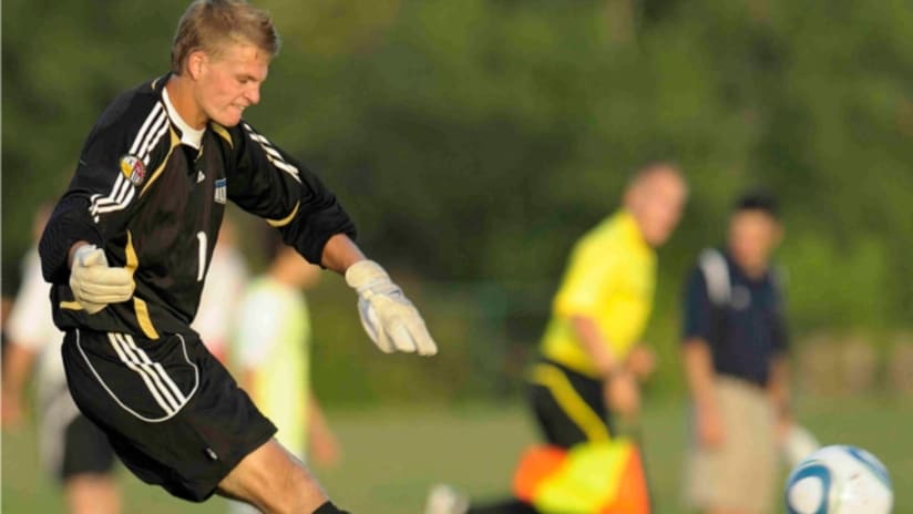 Jon Kempin started for the KCW Juniors at the 2010 SUM Cup in Houston.