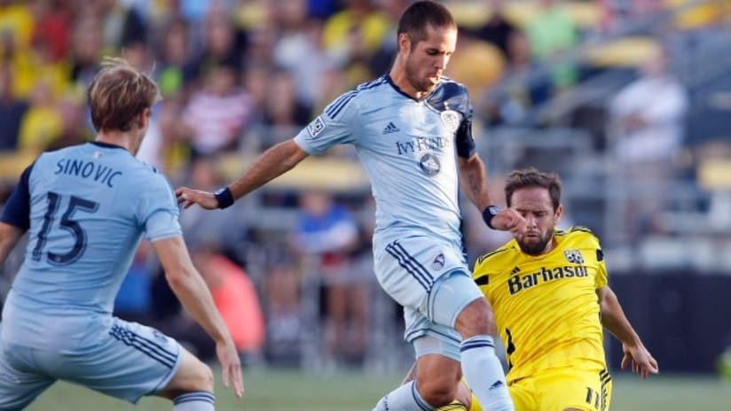 Benny Feilhaber - Sporting KC at Columbus Crew - July 16, 2014