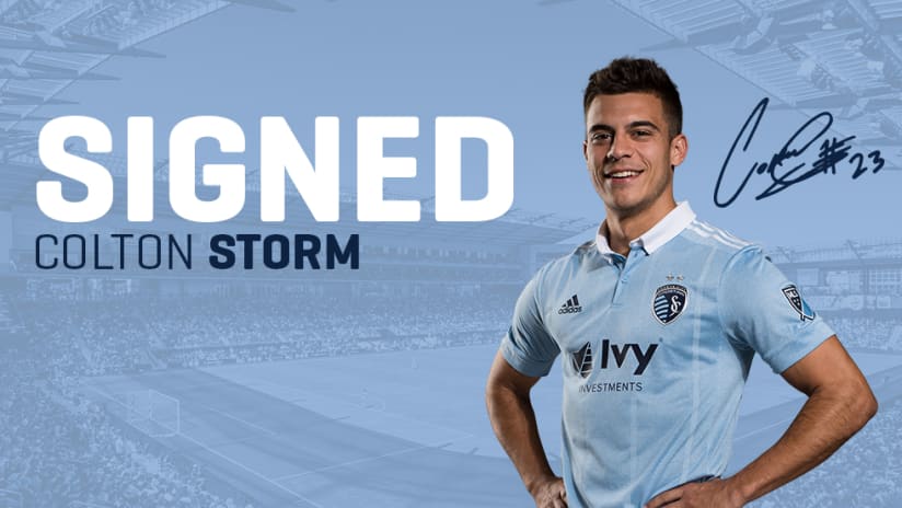 Sporting KC signs Colton Storm
