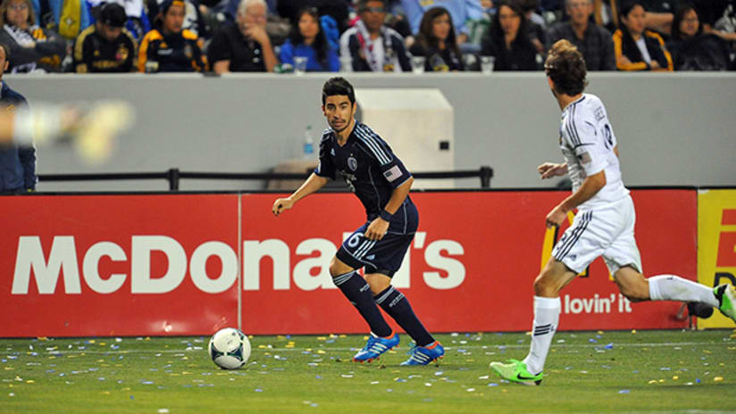 Paulo Nagamura - Sporting KC at LA Galaxy - April 20, 2013