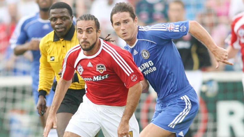 Dwayne De Rosario and the MLS All-Stars defeated Jose Mourinho's Chelsea in 2006