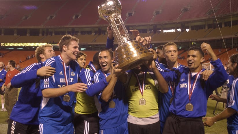 Davy Arnaud 2004 Open Cup Championship