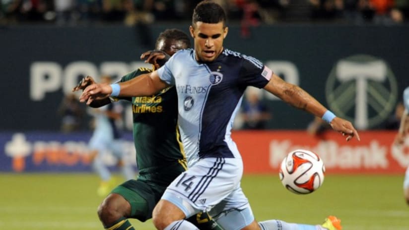 Dom Dwyer - Sporting KC at Portland Timbers - June 27, 2014