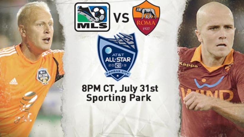 Game On - MLS All-Stars vs AS Roma - July 31, 2013