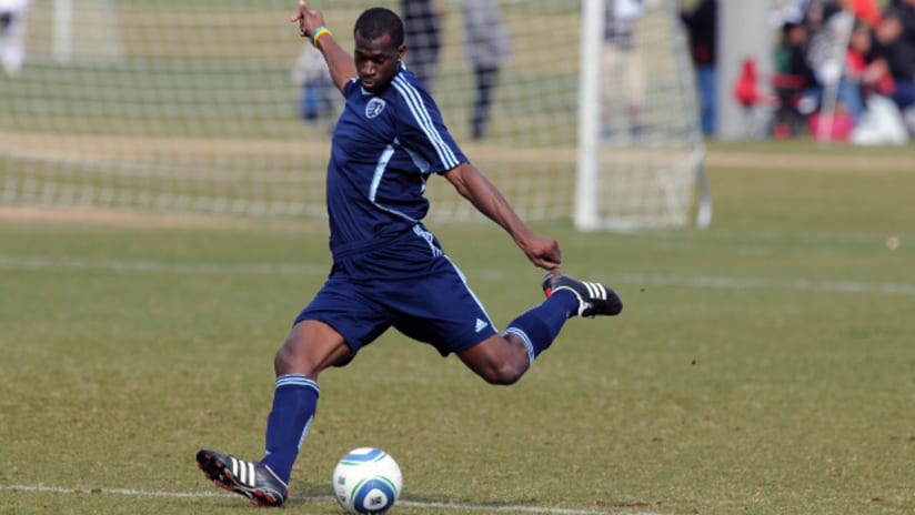 Mike Jones was one of four rookies signed by Sporting KC.