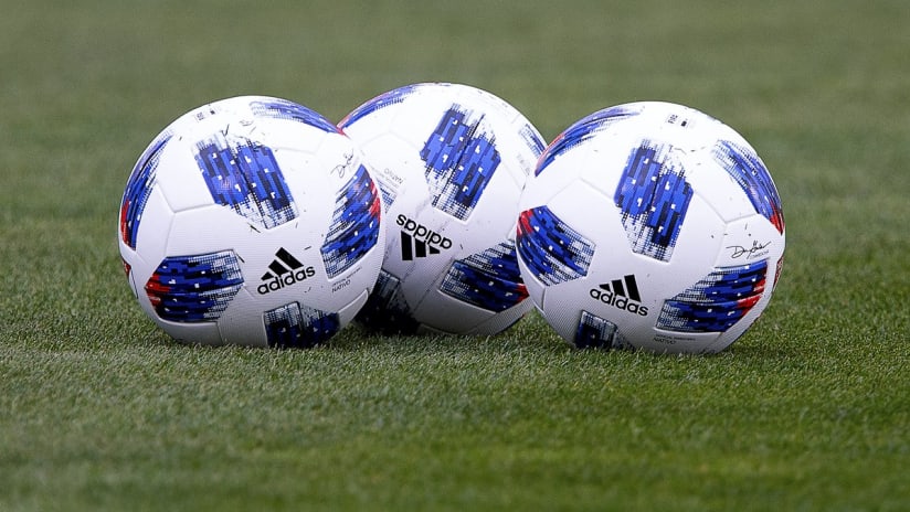 2018 MLS balls on turf