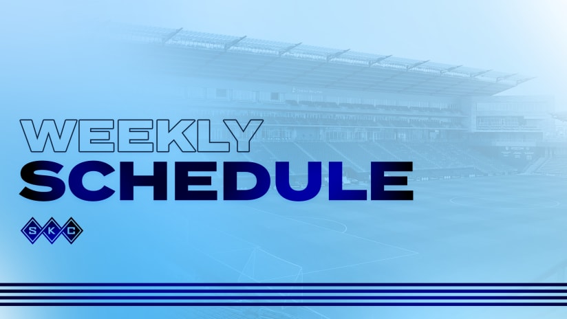Sporting KC Weekly Schedule: Nov. 7-12, 2023