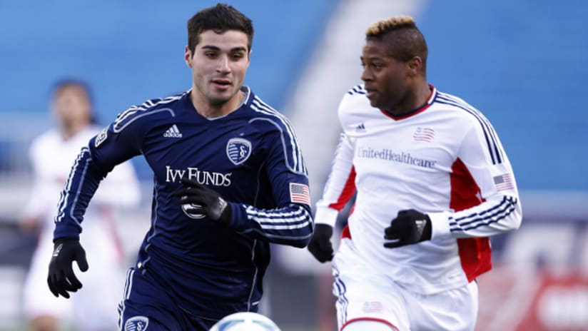 Soony Saad - Sporting KC at New England - March 23, 2013