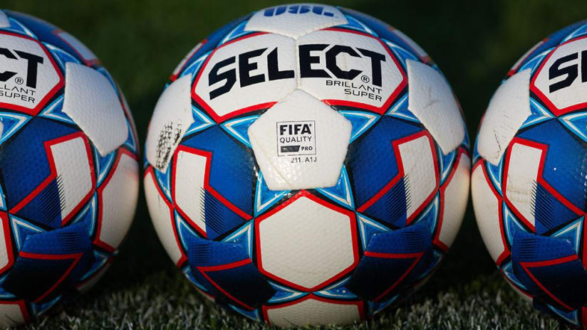 USL Championship Select soccer ball - May 6, 2020