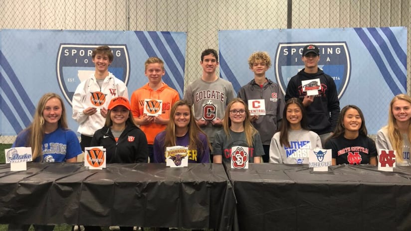 Academy Affiliate - National Letters of Intent signees