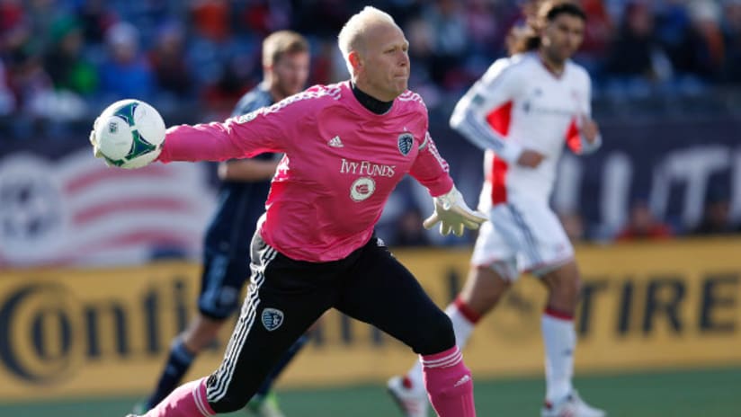 Jimmy Nielsen - Sporting KC at New England Revolution - March 23, 2013
