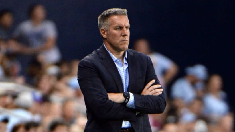 Sporting KC Manager Peter Vermes