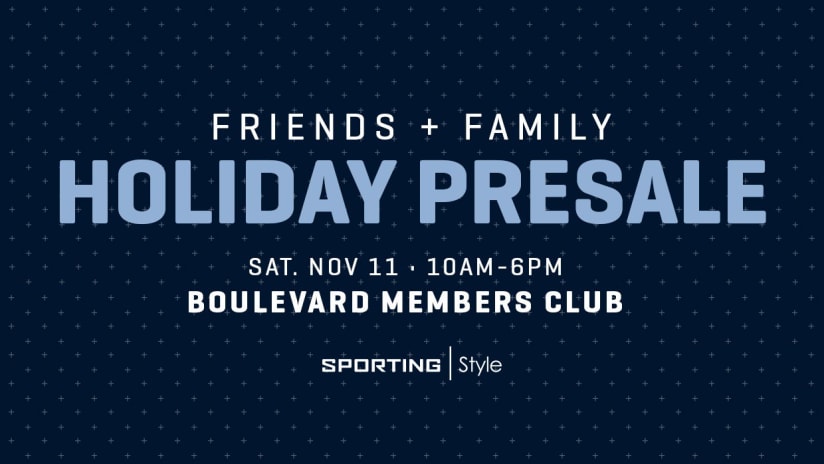 2017 SportingStyle Friends + Family Holiday Presale