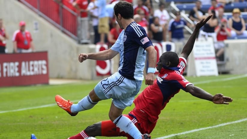 Soony Saad - Sporting KC vs Chicago Fire - July 7, 2013