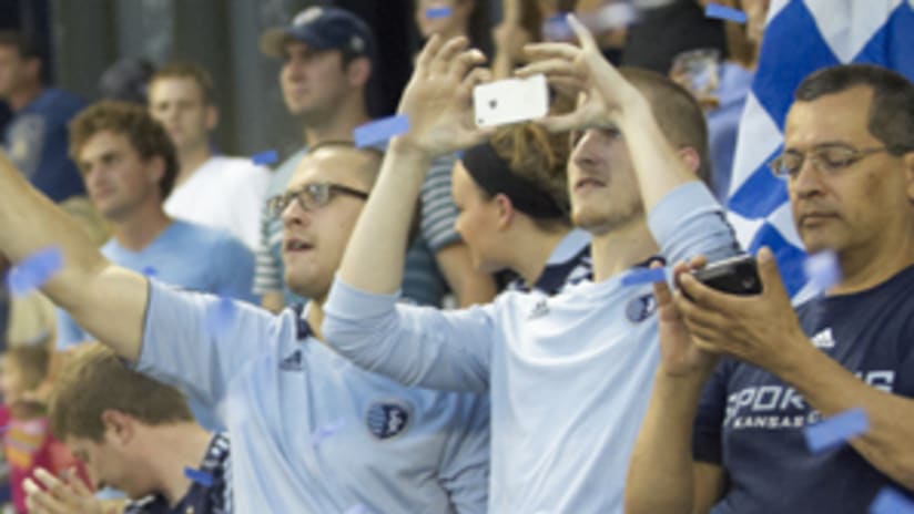 Sporting KC champs of #SocialMadness -