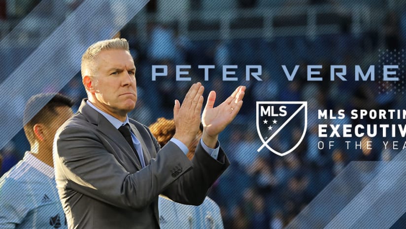 Peter Vermes 2018 Sporting Executive of the Year - 1Across DL