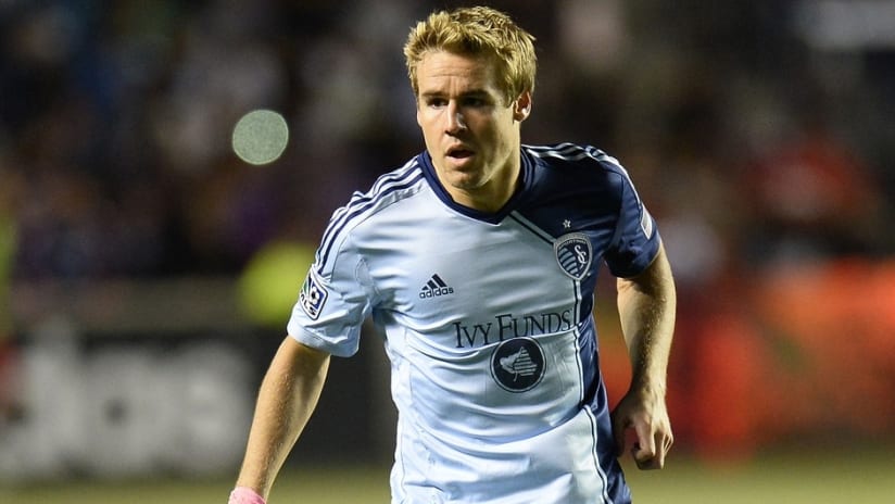 Chance Myers - Sporting KC at Chicago Fire - August 23, 2013