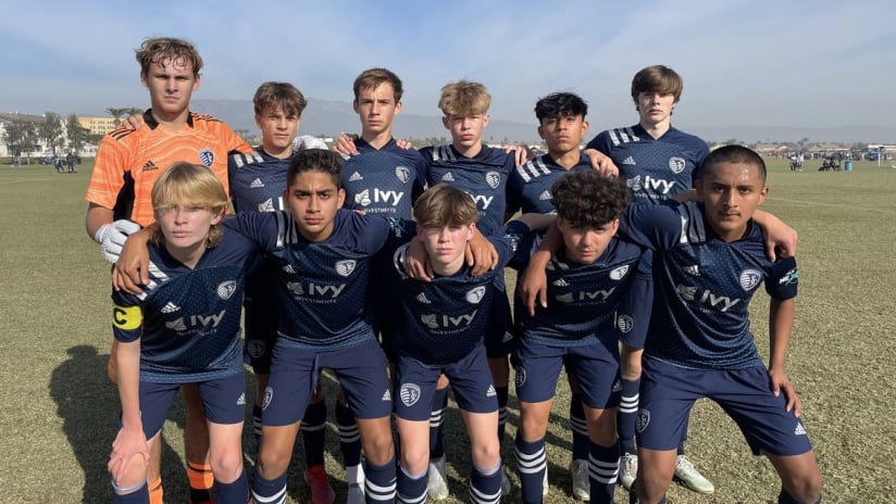 Three Sporting KC Academy teams compete at MLS NEXT Winter Event in California