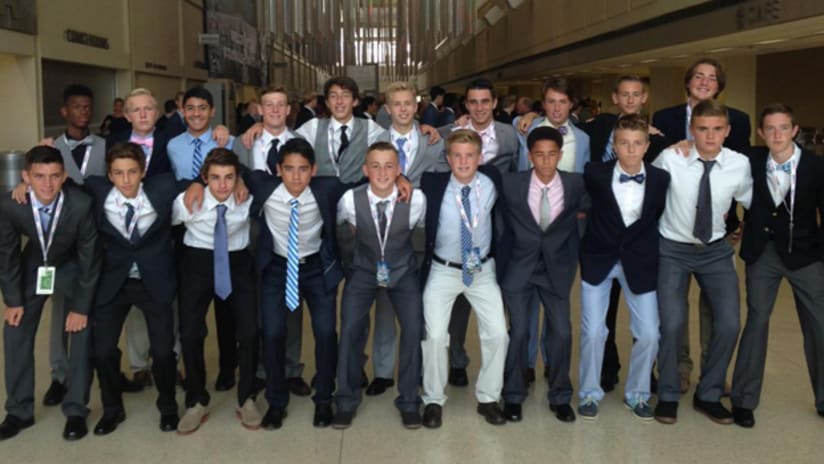 Sporting KC Academy U15's at 2015 USYS National Championships
