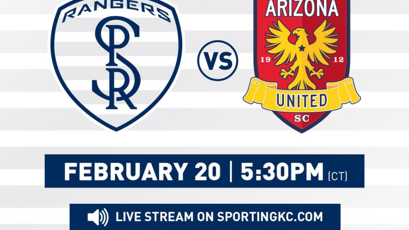 Swope Park Rangers vs Arizona United SC - Live Stream - Feb 20, 2016