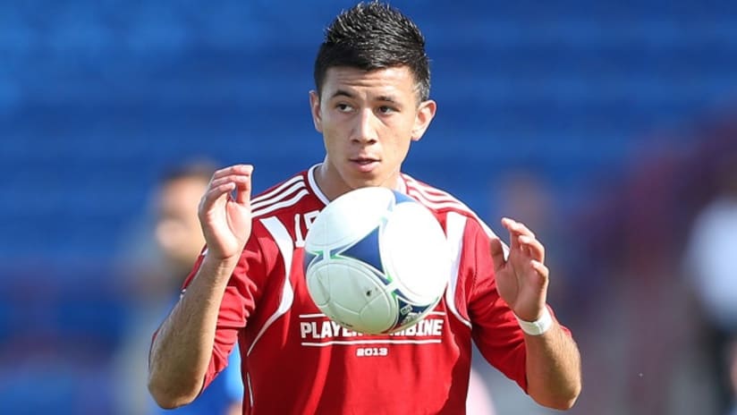 Mikey Lopez at 2013 MLS Combine