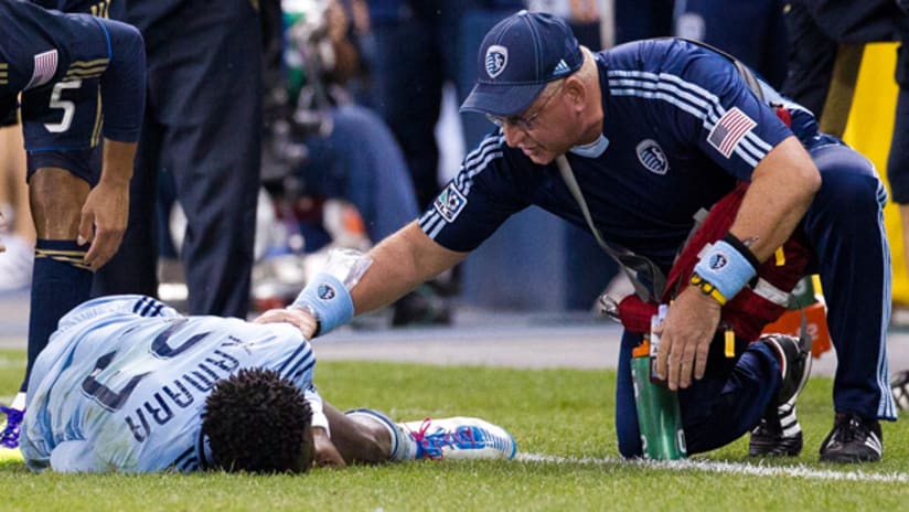 Sporting KC Athletic Trainer Chet North