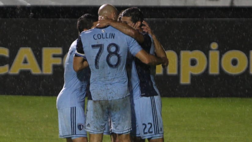 Team - Sporting KC at CD Olimpia - August 27, 2013