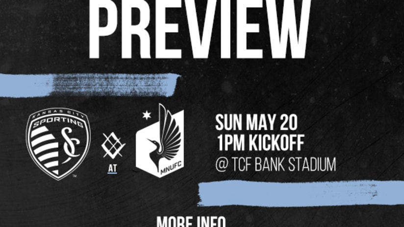 Match Preview DL - Sporting KC at Minnesota United FC - May 20, 2018