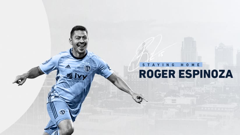 Sporting KC re-signs Roger Espinoza - DL graphic