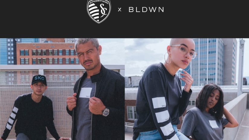 BLDWN x SKC launch event merchandise - Roger Espinoza
