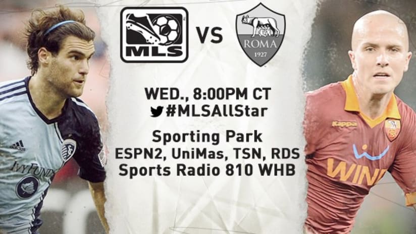Scouting Report: MLS All-Stars vs AS Roma -