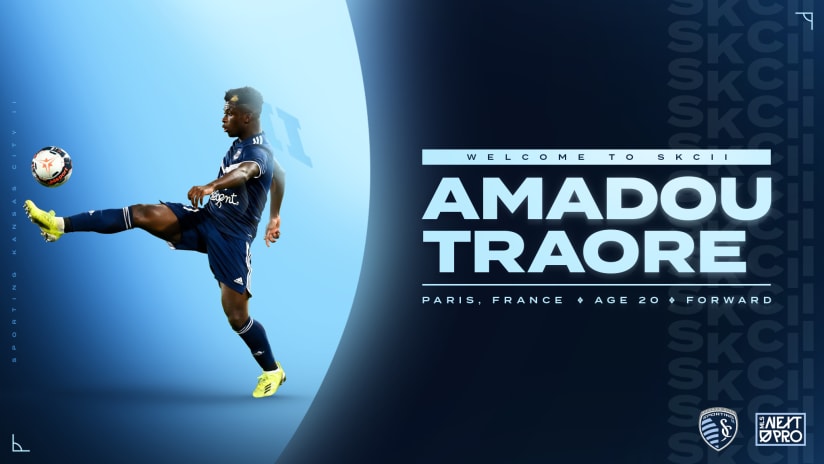 Sporting KC II signs former French youth international winger Amadou Traore