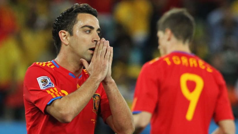 Xavi Hernandez and Spain need to rebound after a stunning loss to Switzerland in their Group H opener.